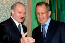 Лавров и Лукашенко «сверили часы» Лавров и Лукашенко «сверили часы»